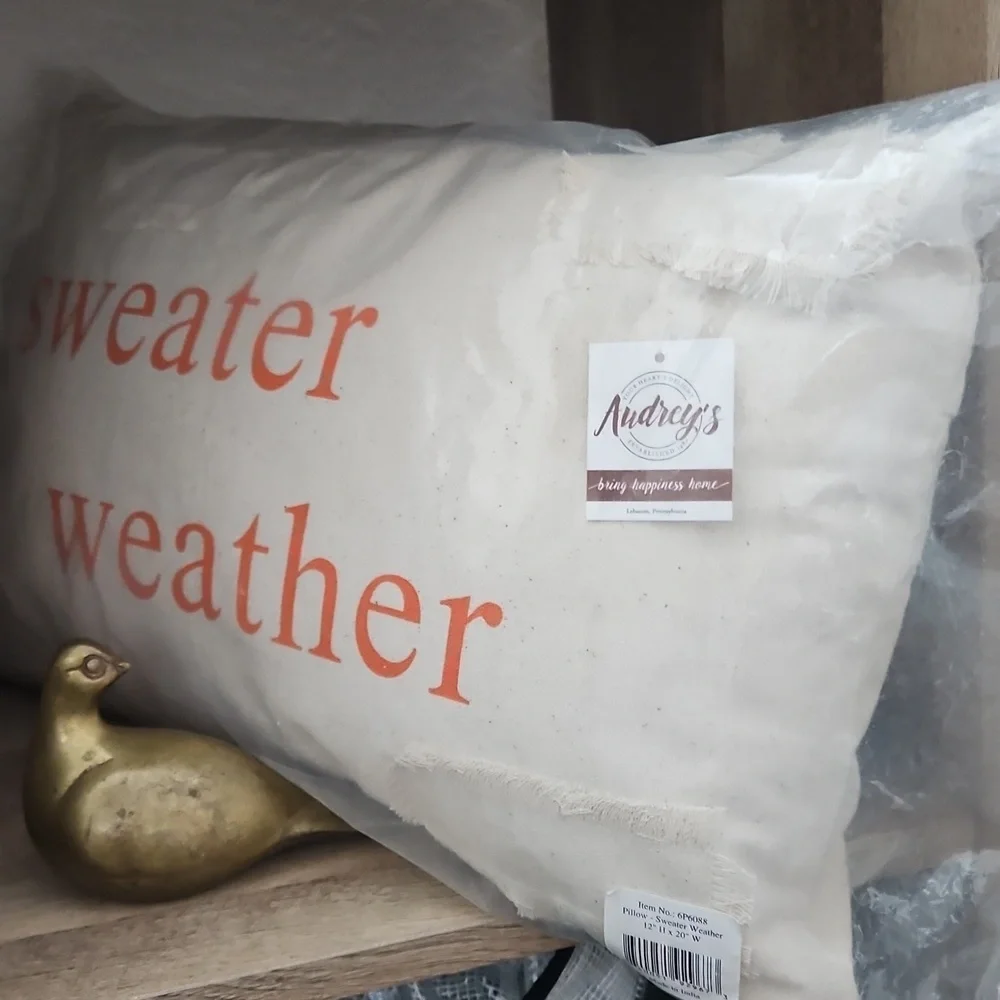Audrey's Sweater Weather Pillow